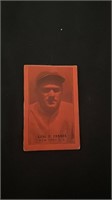 1920's panel Earle Combs vintage card