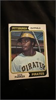 Dave Parker 1974 topps RC
