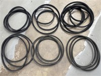 Various Sized Oil Heat Resistant Belts See Photos