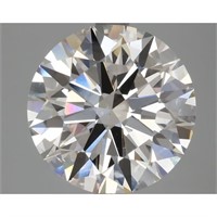 Igi Certified Round Cut 3.64ct Vs2 Lab Diamond