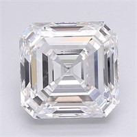 Igi Certified Asscher Cut 4.72ct Vs1 Lab Diamond