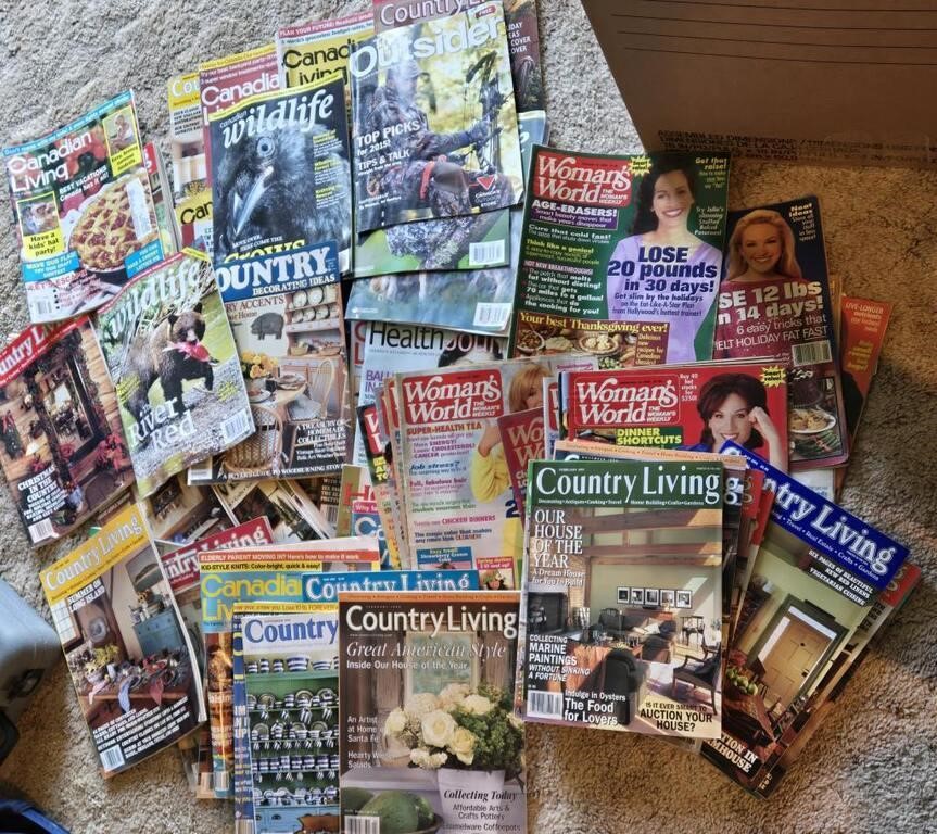 Lot of Assorted Vintage Magazines