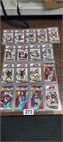 (17) GRADED CARDS ARIZONA CARDINALS, RARE TEAM COL