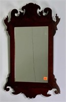 Chippendale mirror, mahogany, reproduction,