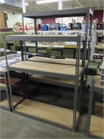 2 Warehouse Shelving Units