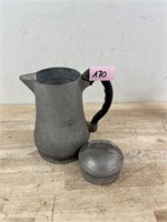 Vintage Guardian Hammered Aluminum Coffee Pot