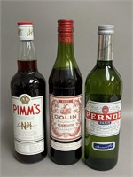 Three Bottles of Alcohol