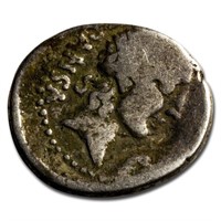 Silver Denarius (211-90 Bc) Avg Circ
