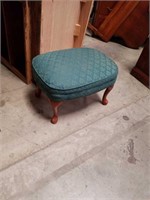 Green ottoman