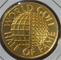 Rare world golf Hall of Fame token
