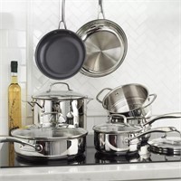 $199 Cuisinart Classic 11pc Stainless Steel Set