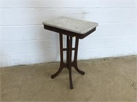 Victorian Rectangular Marble Top Parlor Stand