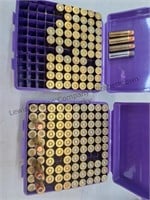 .38 SPL Appears to be hand loads. Partial 
box,