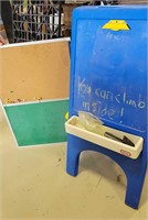 Kids Fun Station & Caulk Board