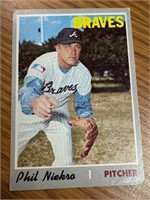 1970 Topps #160 Phil Niekro MLB Braves