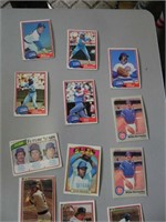 Vintage Early 1980's Cubs BaseballCards