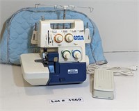 BROTHER SERGER LOCK-526LCW  - RESERVE $40