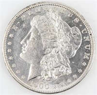 Coin 1900-S  Morgan Silver Dollar Gem BU