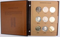Coin Eisenhower Dollar  Set in Binder / Proofs