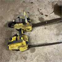 Chain saws (do not run)