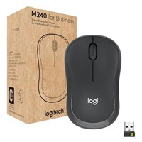 Logitech M240 for Business Silent Wireless Mouse,