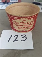 Two Macks Co. Ice Cream Cup - Sinking Valley PA