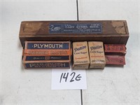 Lot of Vintage Advertising Boxes