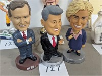 George Bush and the Clintons Bobble Heads