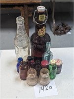 Lot of Vintage Bottles