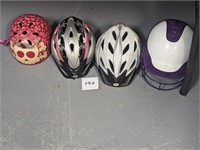 Bike and Softball Helmets