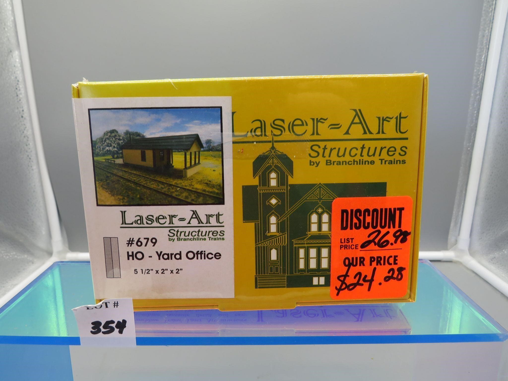 Laser Art #679 HO Yard Office