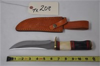 Red Bone Skinner, 11 3/4" fixed blade