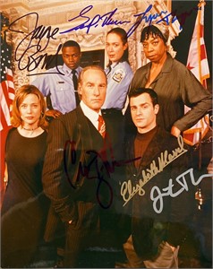 The District cast signed photo