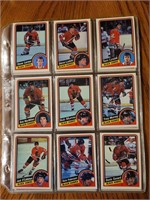 (9) 84-85 OPC Hockey Cards