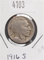 1916 S Buffalo Nickel G4 Condition