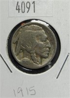 1915 Buffalo Nickel VG8 Condition