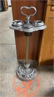 Vintage Standing Ashtray Stand 31" High