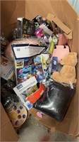 Box of misc toys