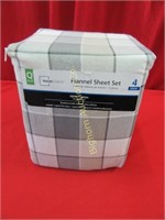 Mainstays Queen Size Flannel Sheet Set: