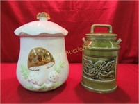 Vintage Cookie Jars, 2pc Lot