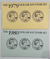1979-1980 SBA $1 in OMP - 6 Coins