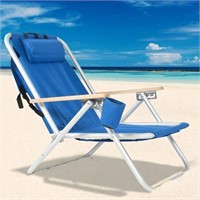 Zhejiang Youyi Tri-fold Beach Chair (Blue)