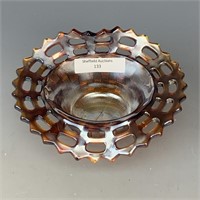 Fenton Amber Open Edge JIP Basket