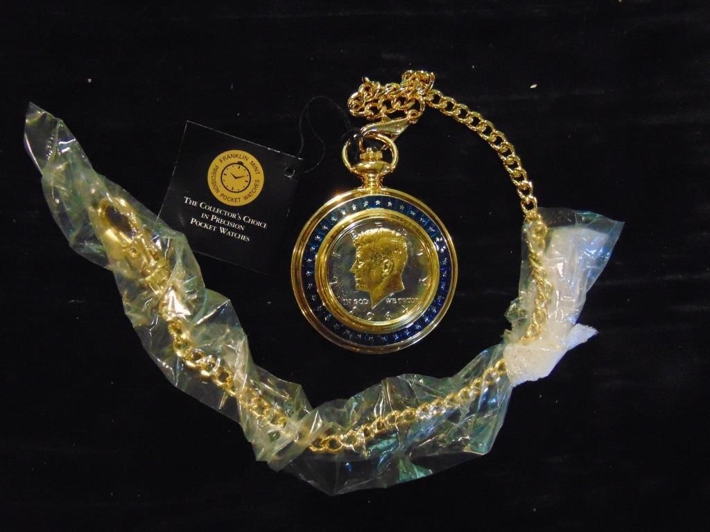 Franklin Mint JFK Pocket Watch