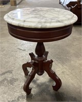 Victorian Style Italian Marble Plant Stand.