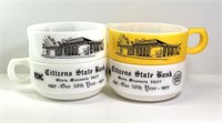 Olivia MN Citizens State Bank 1977 Bowls