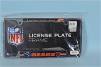 Chicago Bears License Plate Frame,  NIP