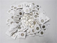 240 assorted silver quarters