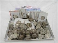240 asstd silver quarters 1934-64