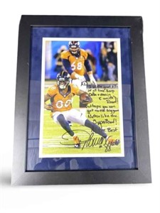 13x17 in. Demaryius Thomas Autographed Signed